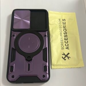 IPHONE 16 PRO MAX PURPLE MILITARY DROP PROF ANTI SCRATCH PROTECTIVE MOBILE‎ CASE